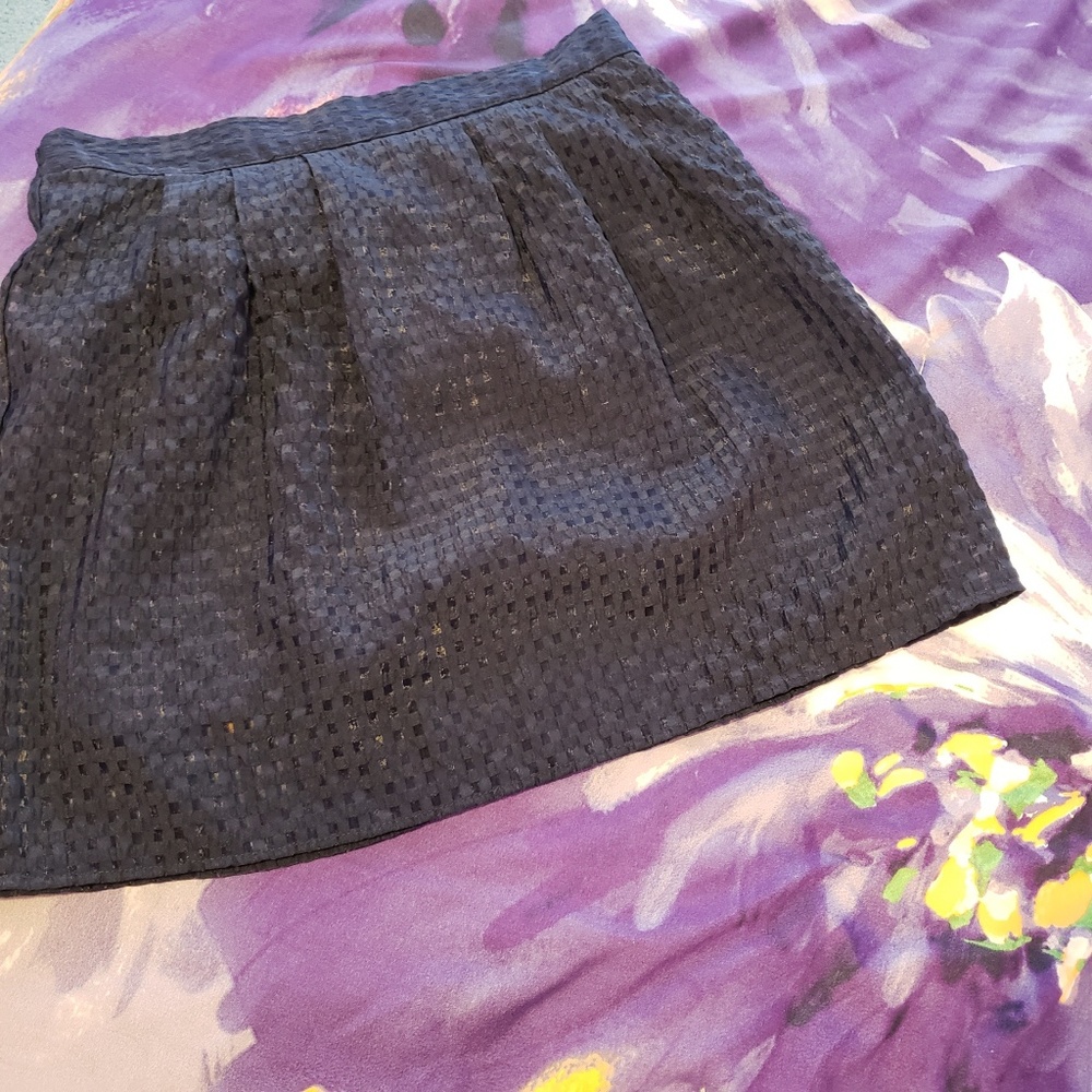 Blue skirt